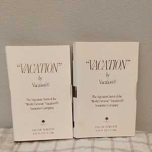"VACATION" Eau de Toilette Sample Set - White